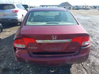 2011 Honda Civic Sdn EX-L with VIN 19XFA1F91BE029245, listed as a IAAI auction lot 41546913 with 132,117 mi miles. Bid and sale history available at carsss.com. Image 16.