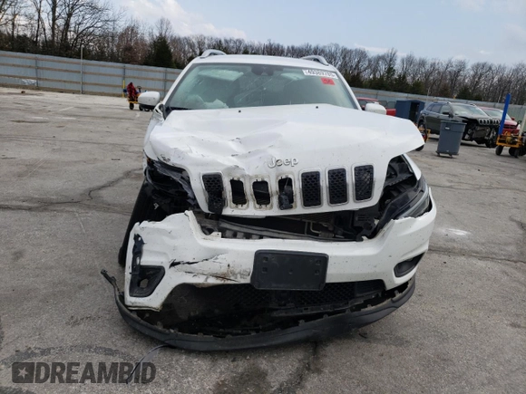 2021 Jeep Cherokee Latitude Plus z VIN 1C4PJMLB7MD133367, wystawiony jako Copart lot #49389785 z przebiegiem 156 663 mil mil oraz Szkoda całkowita • Salvage title. Historia ofert i sprzedaży dostępna na DreamBid. Obrazek 5.