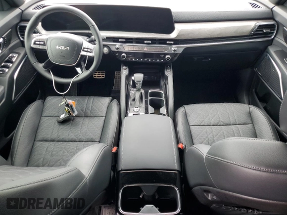 2024 Kia Telluride SX X-Line with VIN 5XYP5DGC0RG543458, listed as a Copart auction lot 81032644 with 18 mi miles and Salvage Title. Bid and sale history available at carsss.com. Image 8.