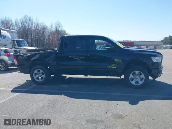 2022 Ram 1500 Big Horn with VIN 1C6SRFFT9NN428671, listed as a IAAI auction lot 41780427 with 63,781 mi miles. Bid and sale history available at carsss.com. Image 14.