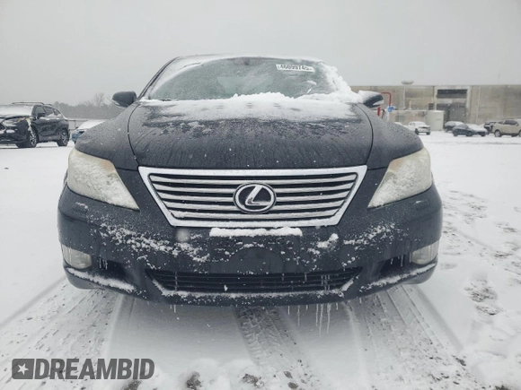 2012 Lexus LS 460 with VIN JTHCL5EF2C5012817, listed as a Copart auction lot 46099745 with 117,922 mi miles and Salvage title. Bid and sale history available at DreamBid. Image 5.