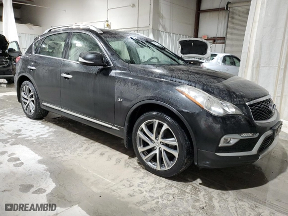 2017 Infiniti QX50 with VIN JN1BJ0RR1HM414077, listed as a Copart auction lot 51572125 with 66,425 mi miles and Salvage Title. Bid and sale history available at carsss.com. Image 4.