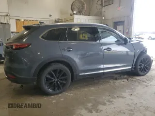 2021 Mazda CX-9 Grand Touring z VIN JM3TCBDYXM0516394, wystawiony jako Copart lot #52505215 z przebiegiem Nie podano mil oraz Szkoda całkowita • Salvage title. Historia ofert i sprzedaży dostępna na DreamBid. Obrazek 3.