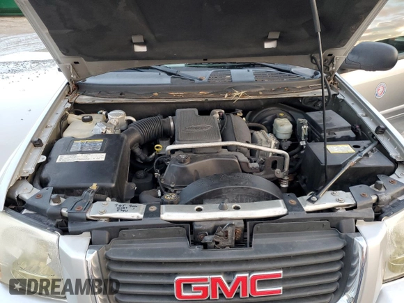2005 GMC Envoy SLT with VIN 1GKDS13S352184347, listed as a Copart auction lot 75212934 with 0 mi miles and Non Repairable. Bid and sale history available at carsss.com. Image 12.