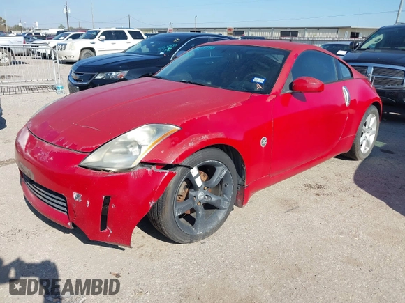 2004 Nissan 350Z Enthusiast with VIN JN1AZ34D44M102606, listed as a IAAI auction lot 41123390 with 174,603 mi miles and . Bid and sale history available at DreamBid. Image 2.