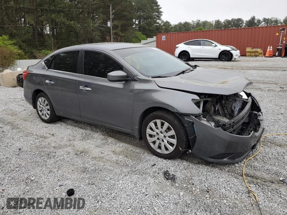 2016 Nissan Sentra SV with VIN 3N1AB7AP3GY330141, listed as a Copart auction lot 50965225 with 95,435 mi miles and Salvage Title. Bid and sale history available at DreamBid. Image 4.