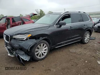 2018 Volvo XC90 Momentum with VIN YV4102PK4J1343488, listed as a Copart auction lot 57506095 with 57,583 mi miles and Salvage title. Bid and sale history available at DreamBid. Image 1.