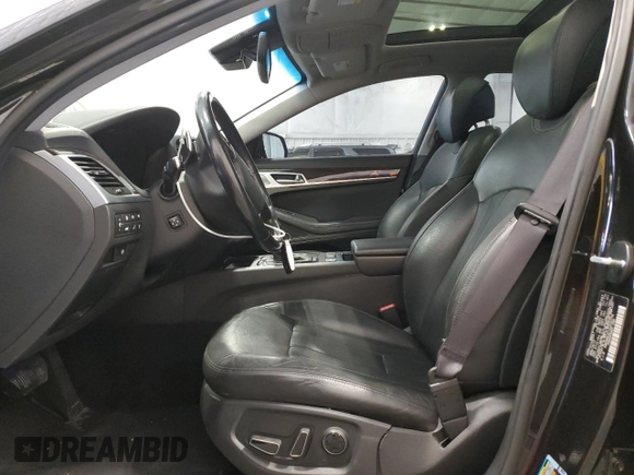 2018 Genesis G80 3.8L with VIN KMHGN4JE7JU232778, listed as a Copart auction lot 77440294 with 71,623 mi miles and Non repairable. Bid and sale history available at DreamBid. Image 7.