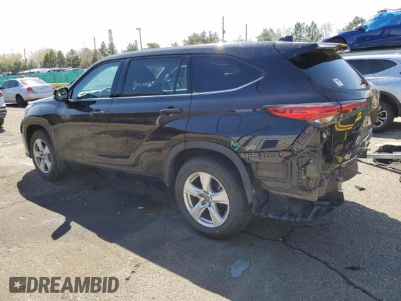 2021 Toyota Highlander L с VIN 5TDBZRBH1MS537811, выставлен на аукционе Copart как лот 53372695 с пробегом 58 727 миль миль и Списание • Salvage title. История ставок и продаж доступна на DreamBid. Изображение 2.