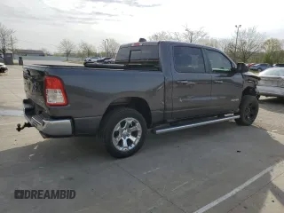 2019 Ram 1500 Big Horn с VIN 1C6SRFFT6KN571895, выставлен на аукционе Copart как лот 52985875 с пробегом 163 122 миль миль и Списание • Salvage title. История ставок и продаж доступна на DreamBid. Изображение 3.