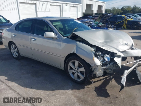 2006 Lexus ES 350 with VIN JTHBA30G965168556, listed as a IAAI auction lot 41416845 with Not Provided miles and . Bid and sale history available at DreamBid. Image 1.