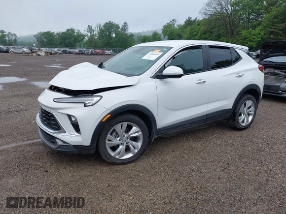 2024 Buick Encore GX Preferred with VIN KL4AMBS23RB135598, listed as a IAAI auction lot 42266362 with 10,478 mi miles and . Bid and sale history available at DreamBid. Image 2.