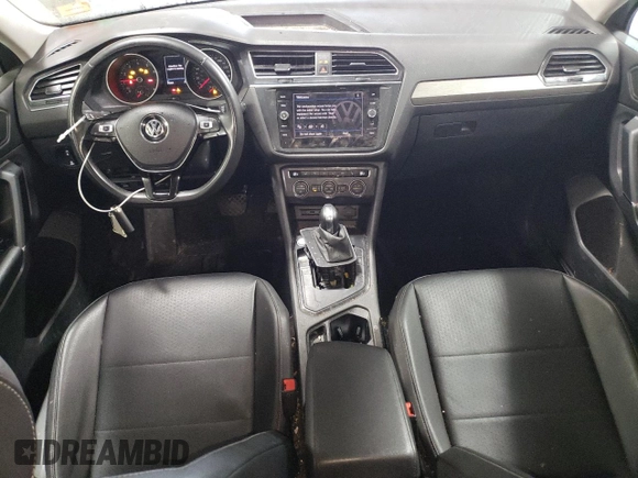 2020 Volkswagen Tiguan SE with VIN 3VV3B7AX1LM002984, listed as a Copart auction lot 52350555 with 94,365 mi miles and Salvage Title. Bid and sale history available at DreamBid. Image 8.