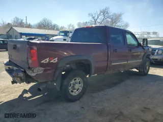 2003 Chevrolet Silverado 2500HD LS with VIN 1GCHK23183F119316, listed as a Copart auction lot 46643425 with 196,959 mi miles and Salvage Title. Bid and sale history available at carsss.com. Image 3.