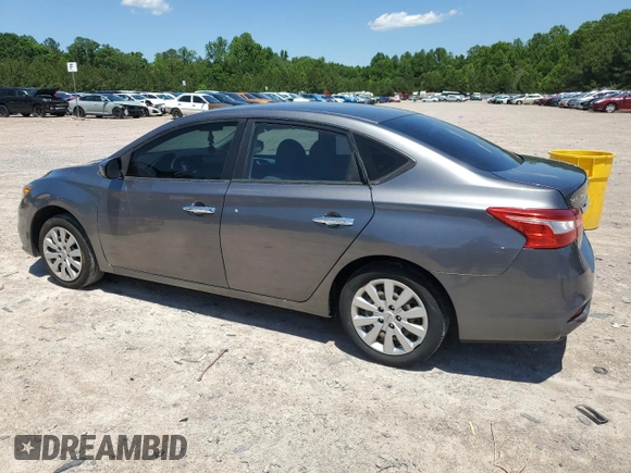 2019 Nissan Sentra S with VIN 3N1AB7AP9KY379742, listed as a Copart auction lot 57699995 with 104,080 mi miles and Salvage title. Bid and sale history available at DreamBid. Image 2.