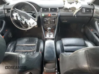 2001 Audi A6 with VIN WAUED54B11N150848, listed as a Copart auction lot 86072804 with 0 mi miles and Salvage Title. Bid and sale history available at carsss.com. Image 8.