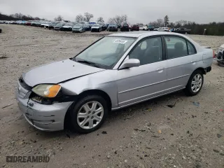 2003 Honda Civic EX with VIN 1HGES26793L036175, listed as a Copart auction lot 49296455 with 81,686 mi miles and Clean Title. Bid and sale history available at carsss.com. Image 1.