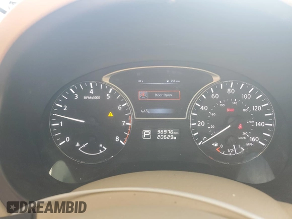 2015 Nissan Altima SL with VIN 1N4BL3AP7FC255075, listed as a Copart auction lot 47926435 with 36,976 mi miles and Salvage Title. Bid and sale history available at DreamBid. Image 9.