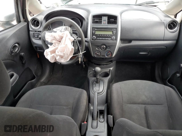 2015 Nissan Note S Plus with VIN 3N1CE2CP9FL377296, listed as a Copart auction lot 56230955 with 121,213 mi miles and Salvage title. Bid and sale history available at DreamBid. Image 8.