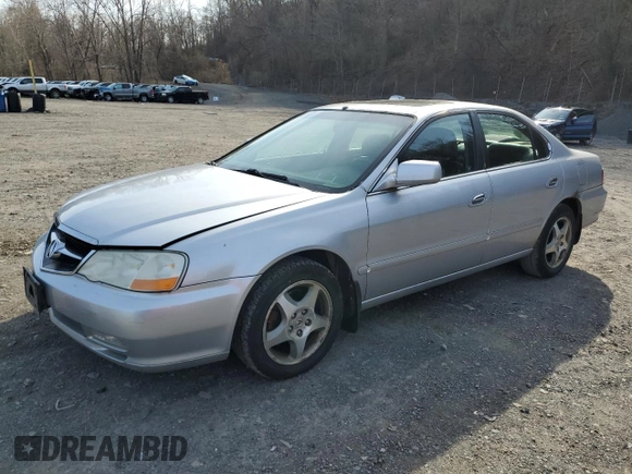 2002 Acura TL with VIN 19UUA56602A057546, listed as a Copart auction lot 53040015 with 151,957 mi miles and Clean Title. Bid and sale history available at carsss.com. Image 1.
