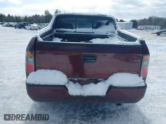 2007 Honda Ridgeline RT with VIN 2HJYK16267H544838, listed as a IAAI auction lot 41586748 with 153,410 mi miles. Bid and sale history available at carsss.com. Image 16.