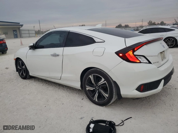 2016 Honda Civic Coupe Touring with VIN 2HGFC3B94GH360121, listed as a Copart auction lot 88955755 with 115,699 mi miles and Salvage Title. Bid and sale history available at carsss.com. Image 2.