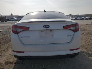 2013 Kia Optima SX with VIN 5XXGR4A68DG144821, listed as a Copart auction lot 61248385 with 143,043 mi miles and Clean title. Bid and sale history available at DreamBid. Image 6.