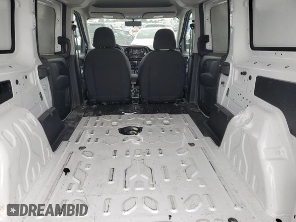 2017 Ram ProMaster City Cargo Tradesman with VIN ZFBERFAB6H6H30864, listed as a Copart auction lot 54415745 with 75,314 mi miles and Salvage Title. Bid and sale history available at carsss.com. Image 10.