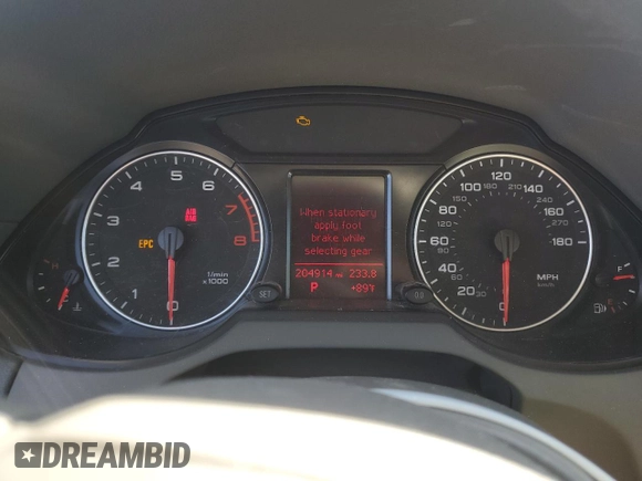 2009 Audi Q5 Premium Plus with VIN WA1KK78R69A020012, listed as a Copart auction lot 50356085 with 204,914 mi miles and Salvage title. Bid and sale history available at DreamBid. Image 9.