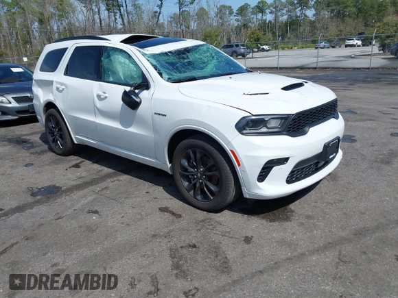 2023 Dodge Durango R/T Plus with VIN 1C4SDJCT9PC618774, listed as a IAAI auction lot 41729970 with 18,174 mi miles and . Bid and sale history available at DreamBid. Image 1.