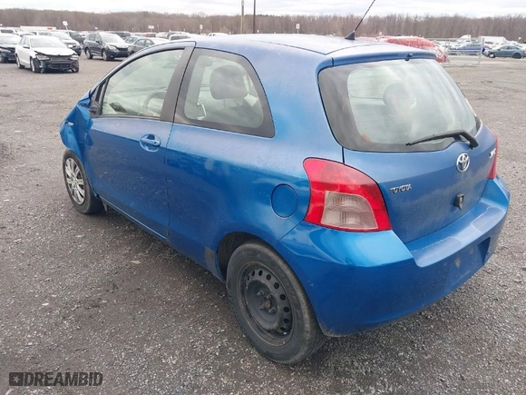 2008 Toyota Yaris with VIN JTDJT923185147854, listed as a IAAI auction lot 41737372 with 157,410 mi miles. Bid and sale history available at carsss.com. Image 3.