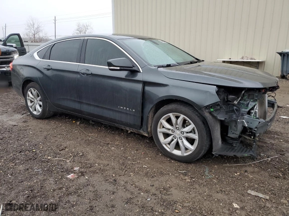 2018 Chevrolet Impala LT with VIN 2G1105SA5J9122540, listed as a Copart auction lot 87629665 with 104,322 mi miles and Salvage Title. Bid and sale history available at carsss.com. Image 4.