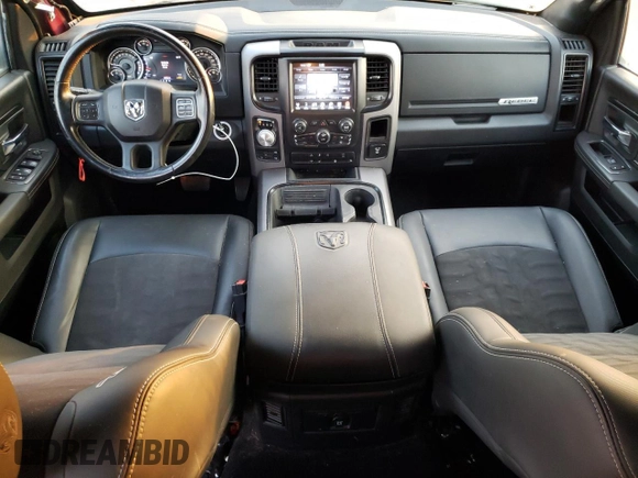 2017 Ram 1500 Rebel with VIN 1C6RR7YTXHS850780, listed as a Copart auction lot 56189055 with 91,040 mi miles and Salvage title. Bid and sale history available at DreamBid. Image 8.
