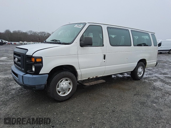 2014 Ford Econoline Cargo Commercial with VIN 1FTNS2EW2EDA67157, listed as a Copart auction lot 52833565 with 136,783 mi miles and Clean Title. Bid and sale history available at carsss.com. Image 1.