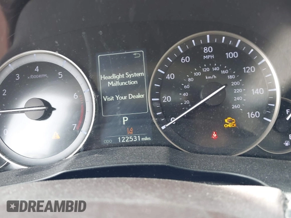 2016 Lexus ES with VIN 58ABK1GG0GU034944, listed as a IAAI auction lot 41729979 with 122,531 mi miles and . Bid and sale history available at carsss.com. Image 16.