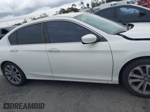 2014 Honda Accord Sedan Sport with VIN 1HGCR2F54EA068869, listed as a IAAI auction lot 42060938 with 193,522 mi miles. Bid and sale history available at carsss.com. Image 14.