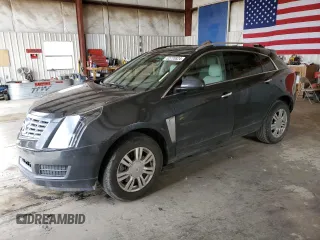 2015 Cadillac SRX Luxury Collection with VIN 3GYFNBE34FS568256, listed as a Copart auction lot 52770824 with 102,414 mi miles and Salvage Title. Bid and sale history available at carsss.com. Image 1.