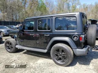 2021 Jeep Wrangler Unlimited Sport S with VIN 1C4HJXDN8MW783649, listed as a Copart auction lot 52484015 with 40,609 mi miles and Salvage Title. Bid and sale history available at carsss.com. Image 2.