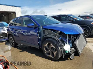 2024 Hyundai Tucson SEL with VIN 5NMJF3DE5RH313018, listed as a Copart auction lot 50235885 with 6,597 mi miles and Salvage Title. Bid and sale history available at carsss.com. Image 4.