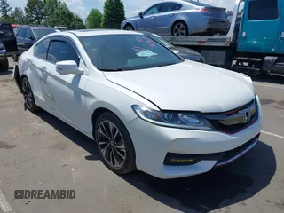 2017 Honda Accord EX-L z VIN 1HGCT2B86HA003754, wystawiony jako IAAI lot #42179062 z przebiegiem 33 689 mil mil oraz . Historia ofert i sprzedaży dostępna na DreamBid. Obrazek 1.