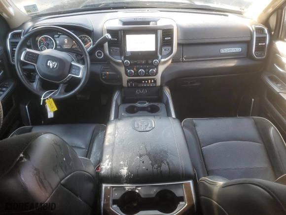 2022 Ram 2500 Laramie with VIN 3C6UR5FL7NG386965, listed as a Copart auction lot 45764565 with 49,414 mi miles and Salvage Title. Bid and sale history available at carsss.com. Image 8.