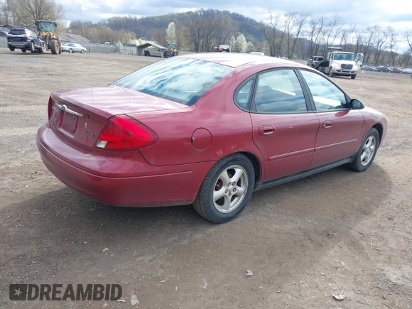 2003 Ford Taurus SE Standard with VIN 1FAFP53UX3G108418, listed as a IAAI auction lot 42042047 with 194,683 mi miles. Bid and sale history available at carsss.com. Image 4.
