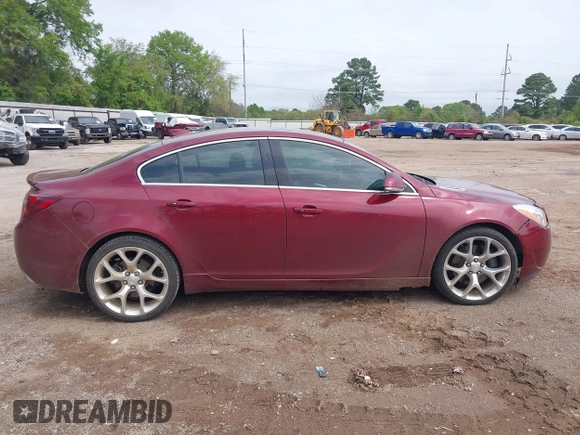 2016 Buick Regal GS with VIN 2G4GU5GX8G9122538, listed as a IAAI auction lot 41939659 with 92,269 mi miles. Bid and sale history available at carsss.com. Image 14.