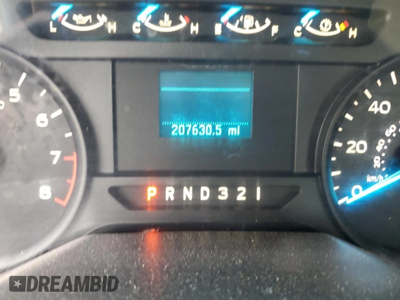 2016 Ford F-150 XL with VIN 1FTMF1E88GKD96343, listed as a Copart auction lot 53509915 with 207,630 mi miles and Clean title. Bid and sale history available at DreamBid. Image 9.