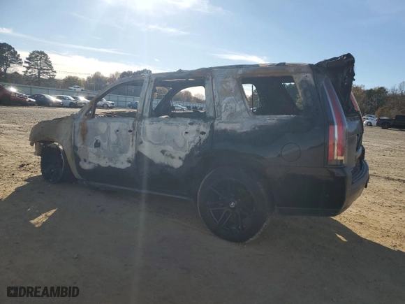 2017 Cadillac Escalade Premium Luxury with VIN 1GYS4CKJ4HR128182, listed as a Copart auction lot 83578284 with 0 mi miles and Salvage Title. Bid and sale history available at carsss.com. Image 2.