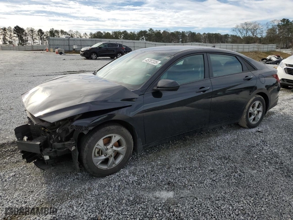 2022 Hyundai Elantra SE with VIN 5NPLL4AG6NH053254, listed as a Copart auction lot 45707335 with 89,283 mi miles and Salvage Title. Bid and sale history available at carsss.com. Image 1.