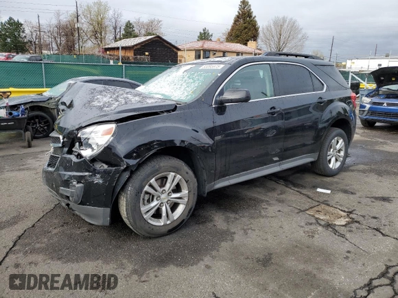 2013 Chevrolet Equinox LT with VIN 2GNFLEEK6D6116543, listed as a Copart auction lot 53095975 with 119,878 mi miles and Salvage Title. Bid and sale history available at carsss.com. Image 1.