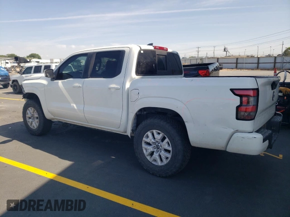 2022 Nissan Frontier Pro-X with VIN 1N6ED1EJ0NN636751, listed as a Copart auction lot 61053585 with 68,222 mi miles and Salvage title. Bid and sale history available at DreamBid. Image 2.
