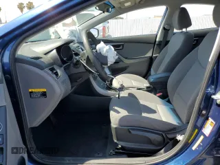 2016 Hyundai Elantra SE with VIN 5NPDH4AE9GH720826, listed as a Copart auction lot 61446445 with 109,305 mi miles and Salvage title. Bid and sale history available at DreamBid. Image 7.