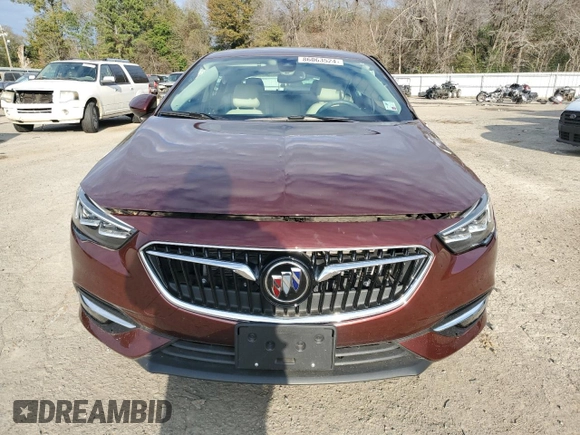 2019 Buick Regal Essence with VIN W04GP6SX1K1076292, listed as a Copart auction lot 86063524 with 16,396 mi miles and Salvage title. Bid and sale history available at DreamBid. Image 5.